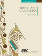 Theme and Variations Concert Band sheet music cover